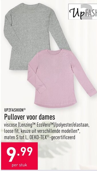 ALDI Pullover voor dames aanbieding