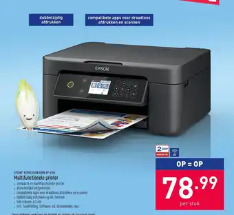 Muntifunctionele printer