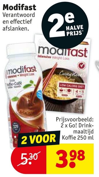 Kruidvat Modifast aanbieding