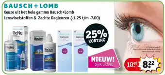 Kruidvat Bausch + Lomb ReNu Multiplus Lensvloeistof 240 ml aanbieding