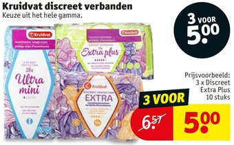 Kruidvat Kruidvat discreet verbanden aanbieding