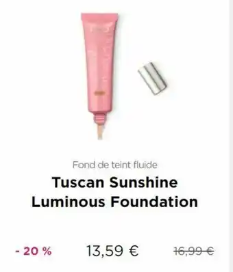 Kiko Tuscan Sunshine Luminous Foundation