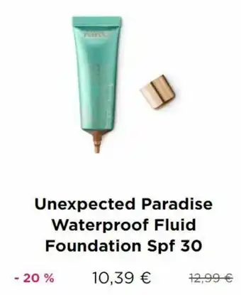 Kiko Unexpected Paradise Waterproof Fluid Foundation SPF 30