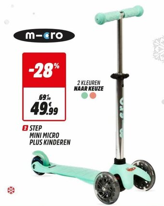 Intersport Micro Step Mini Micro Plus kinderen aanbieding