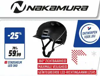 Nakamura Stadshelm LED 360