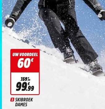 Intersport Rossignol Skibroek dames aanbieding