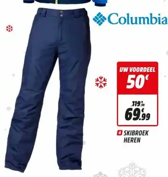 Intersport Columbia Skibroek heren aanbieding