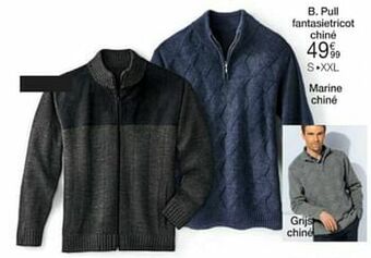Damart Pull fantasietricot chiné aanbieding