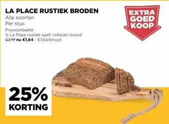 Jumbo La Place Rustiek broden aanbieding