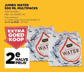 Jumbo Water 6*500ml