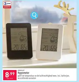 ALDI Krontaler Hygrometer aanbieding