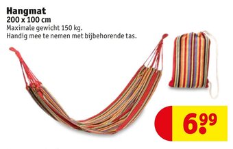 Hangmat 200 x 100 cm