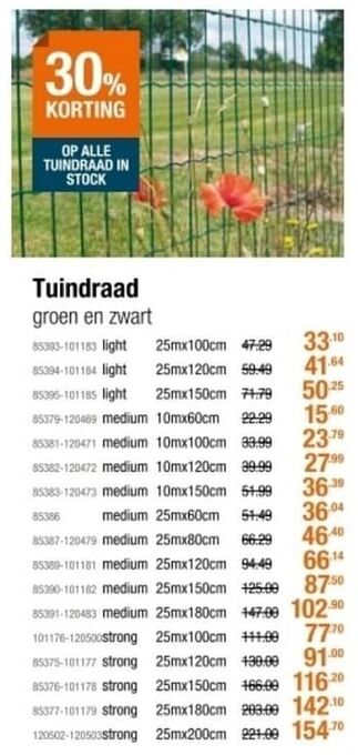 Tuindraad light