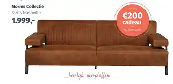 Morres Morres Collectie 3-zits bank Nashville aanbieding