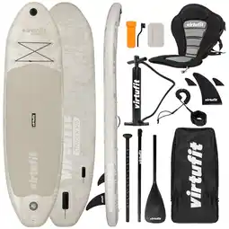 Decathlon Opblaasbaar Supboard - Cruiser 305 - Sand Beige - Met accessoires aanbieding