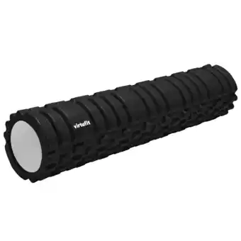 Decathlon Foam Roller - Grid Foam Roller massage roller - 62 cm - Zwart aanbieding