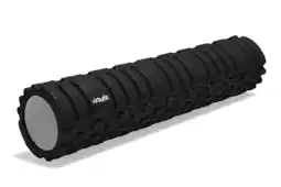 Decathlon Foam Roller - Grid Foam Roller massage roller - 62 cm - Zwart aanbieding