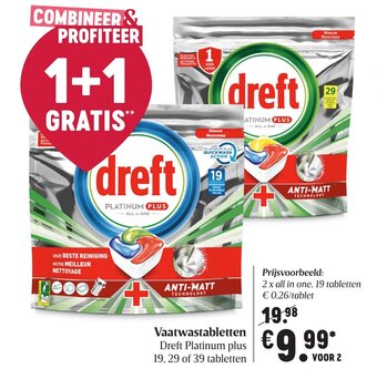 Delhaize Vaatwastabletten aanbieding