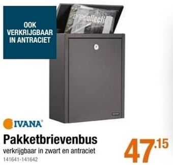 Cevo Pakketbrievenbus aanbieding