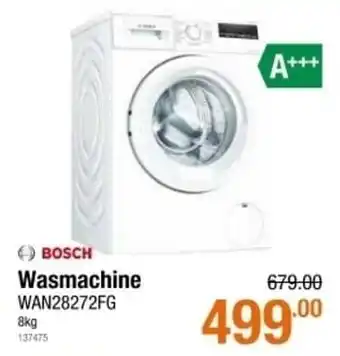 Bosch wasmachine wan28272fg 8kg