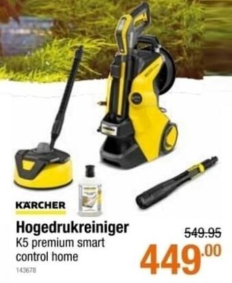 Cevo Kärcher hogedrukreiniger k5 aanbieding