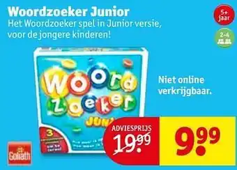 Kruidvat Woordzoeker junior aanbieding
