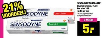 Sensodyne tandpasta