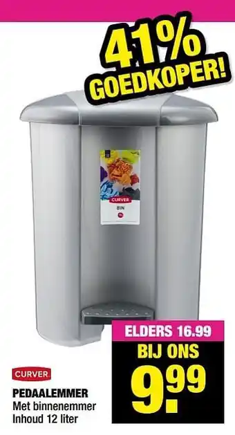 Pedaalemmer 12liter