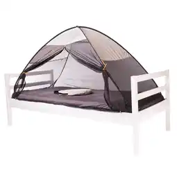 Decathlon Luxe Bedtent Klamboe - Pop Up - 200x90cm - Crème aanbieding