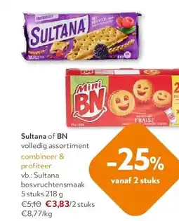 OKay Sultana of BN volledig assortiment aanbieding