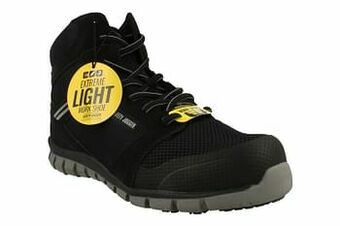 Berca Shoes Safety Jogger Veiligheidsschoen Hoog Extreem Lichte Absolute Veiligheidssneaker - Zwart aanbieding