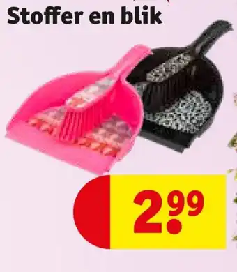 Stoffer en blik