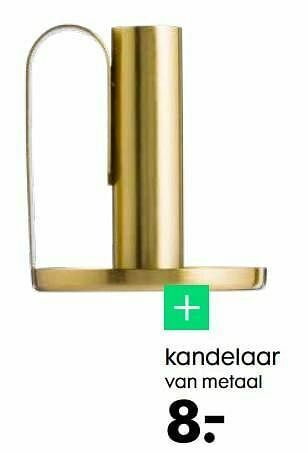 HEMA Kandelaar aanbieding