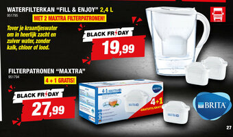 Hubo Brita Waterfilterkan Fill & Enjoy 2.4L aanbieding