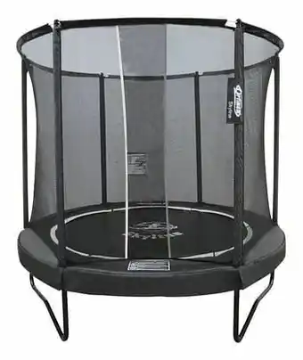 Dreamland Optimum Skyline Premium trampolineset Ø 2,44 m zwart aanbieding