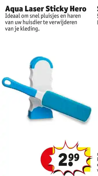 Aqua Laser Sticky Hero