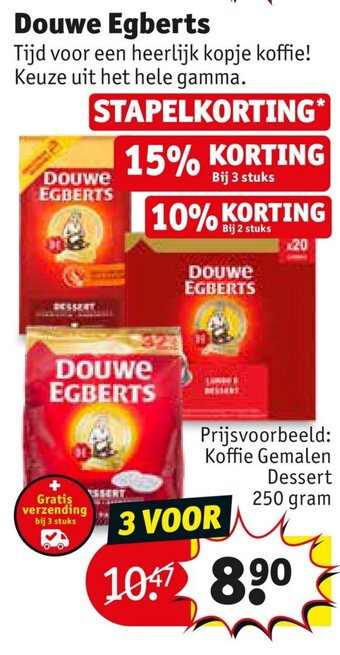 Kruidvat Douwe Egberts aanbieding
