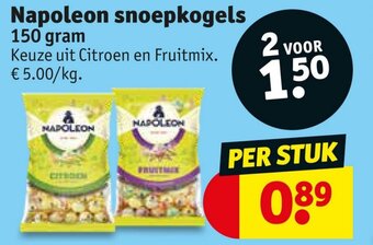 Napoleon snoepkogels 150 gram