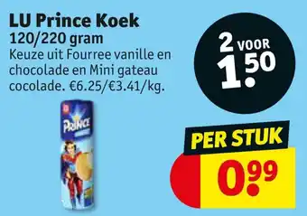 Kruidvat LU Prince Koek 120/220 gram aanbieding