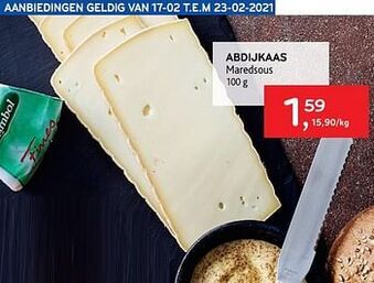 Alvo Abdijkaas maredsous 100g aanbieding