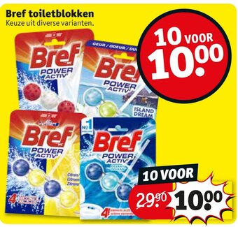 Kruidvat Bref toiletblokken aanbieding