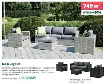 Gio loungeset