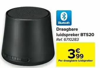 Carrefour Poss draagbare luidspreker bts20 aanbieding