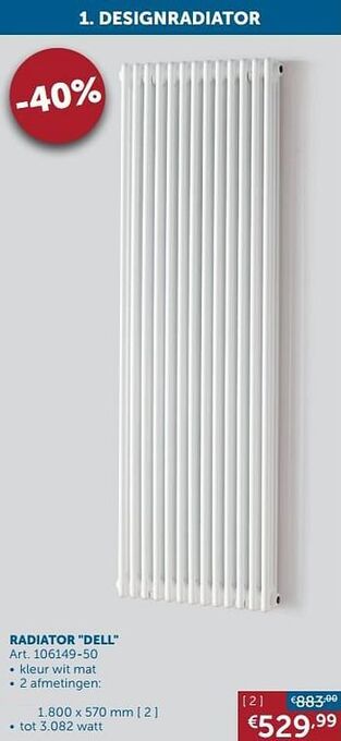Zelfbouwmarkt Designradiatoren staal radiator dell aanbieding