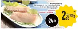Cora Kabeljauwrug aanbieding