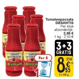 Cora Tomatenpassata DESANTIS aanbieding