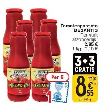 Cora Tomatenpassata DESANTIS aanbieding