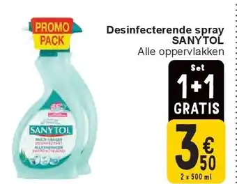 Cora Desinfecterende spray SANYTOL aanbieding