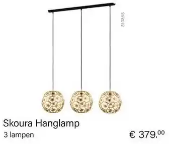 Multi bazar Skoura hanglamp 3 lampen aanbieding