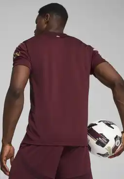 Decathlon Manchester City 24/25 derde voetbalshirt voor heren PUMA Dark Jasper Red aanbieding